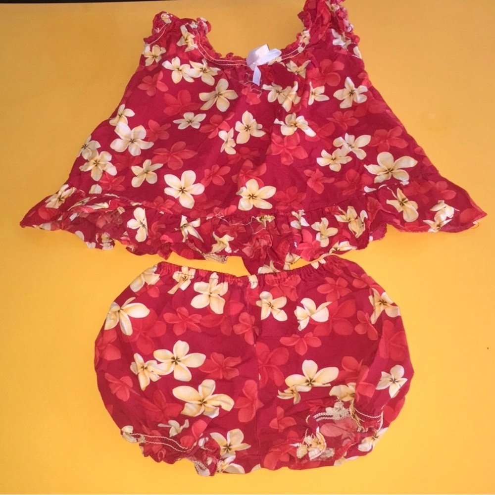Cute Hawaii plumeria sets